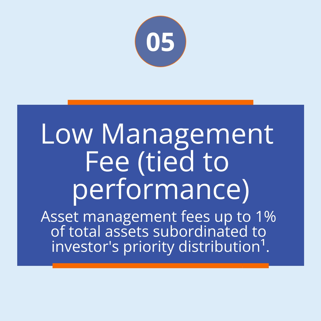 Low Management Fee